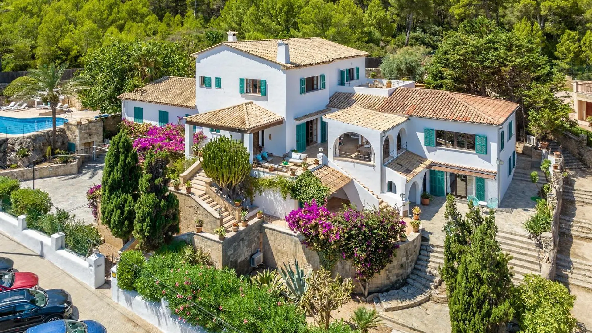 Villa Cavall Bernat Con Vistas Al Mar Cala de Sant Vicenc 스페인