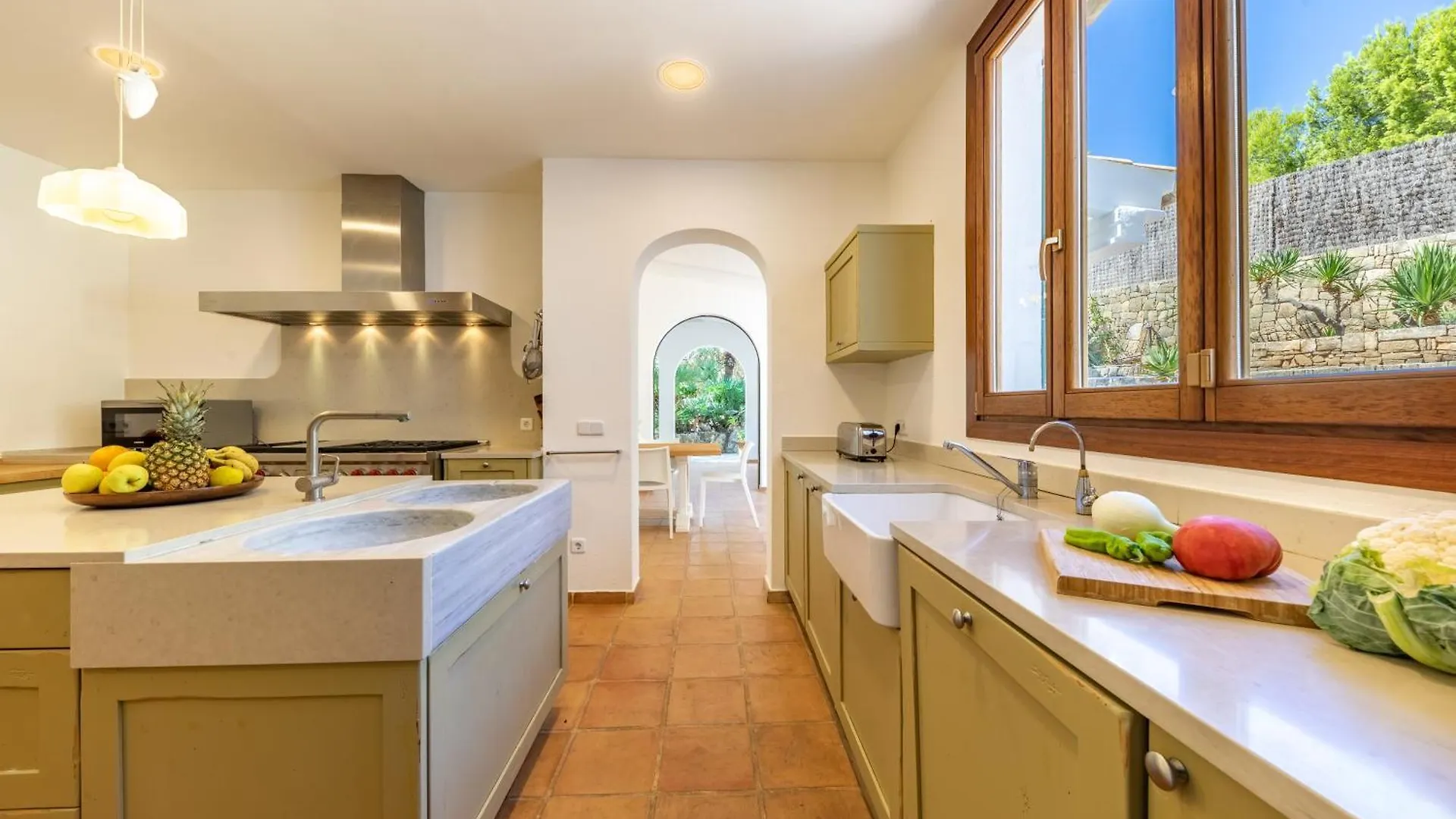 Villa Cavall Bernat Con Vistas Al Mar Cala de Sant Vicenc 스페인