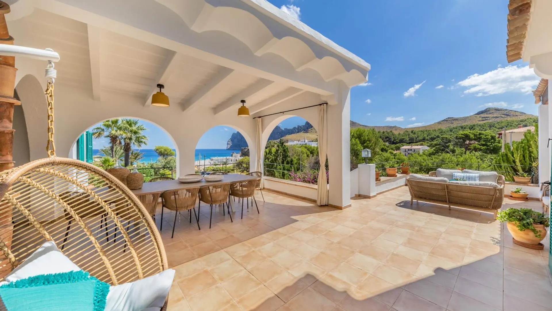 Villa Cavall Bernat Con Vistas Al Mar Cala de Sant Vicenc