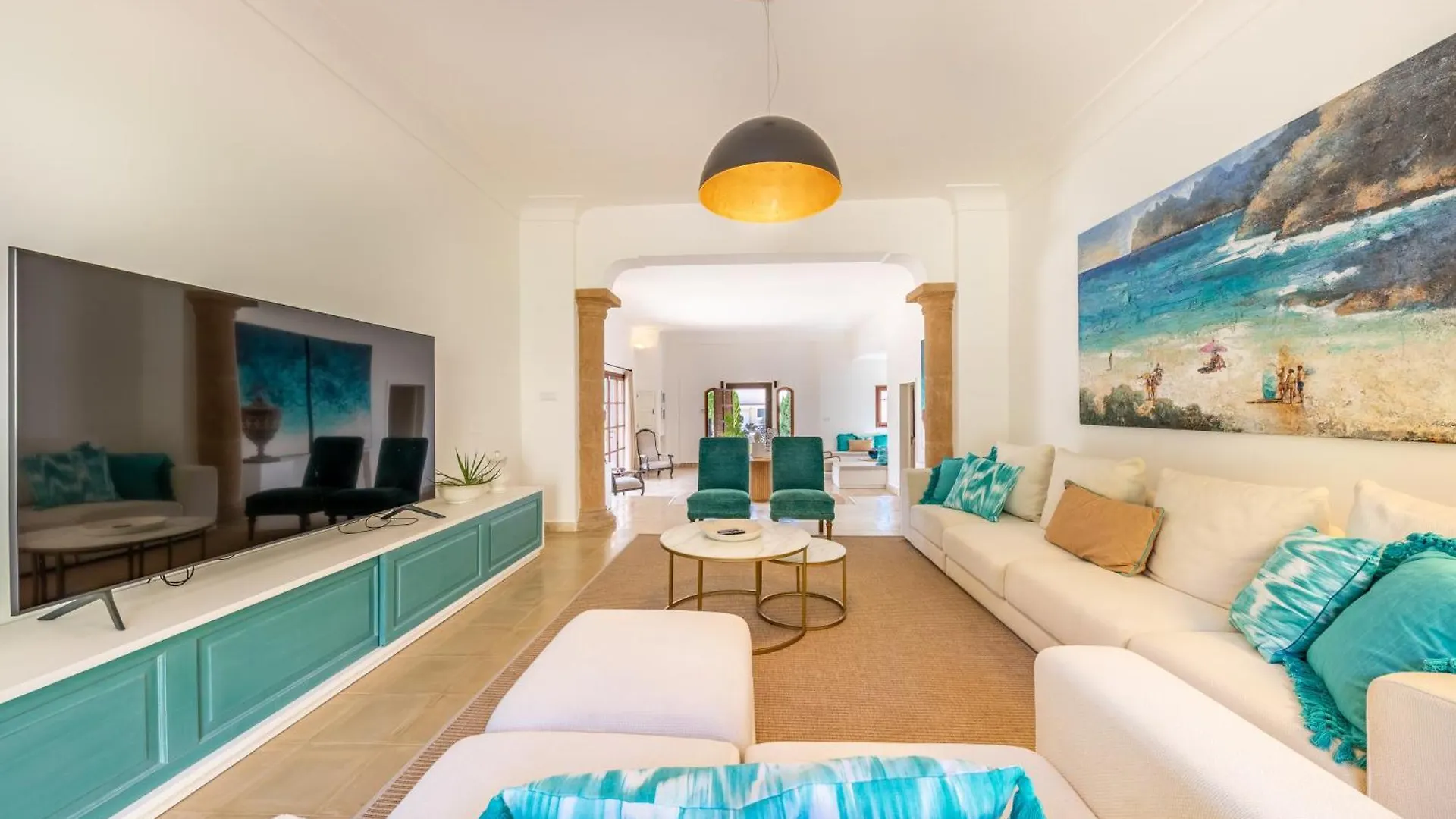 Villa Cavall Bernat Con Vistas Al Mar Cala de Sant Vicenc