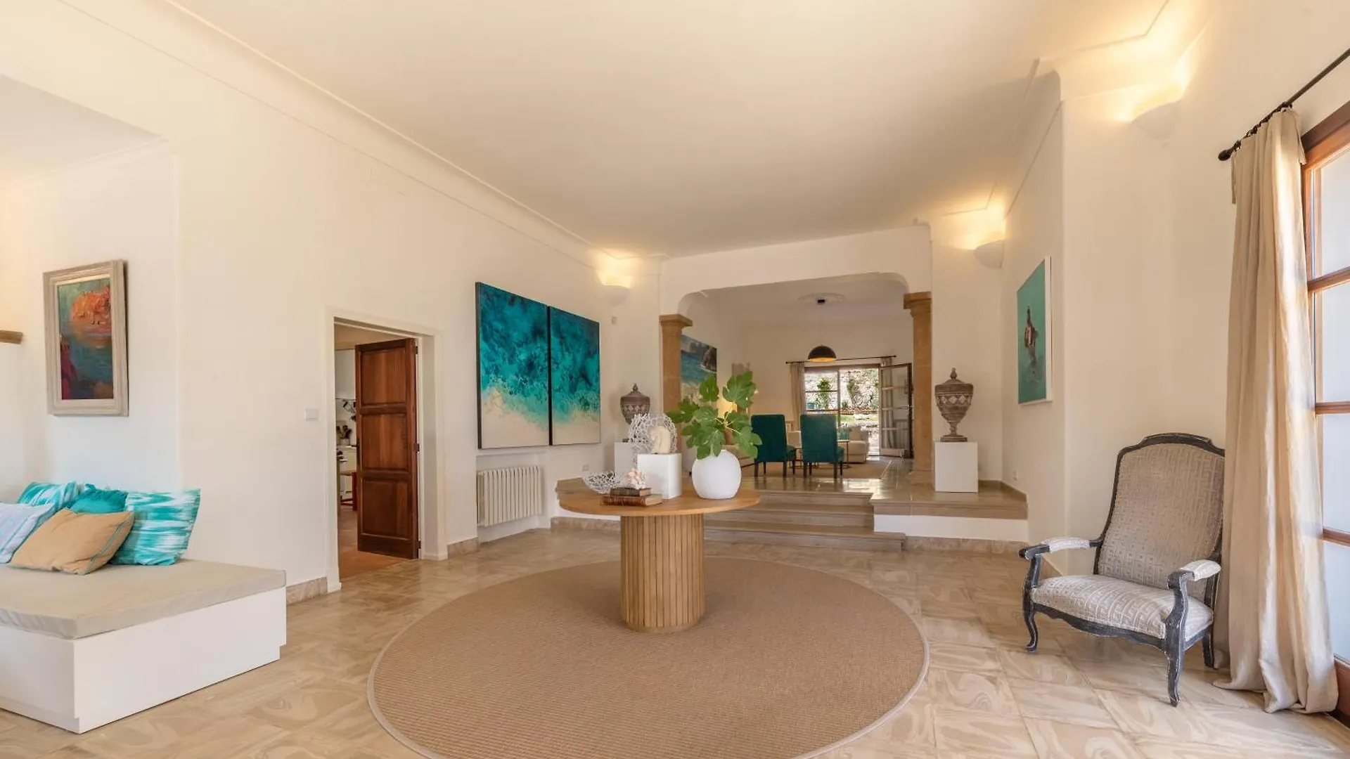 Villa Cavall Bernat Con Vistas Al Mar Cala de Sant Vicenc 스페인
